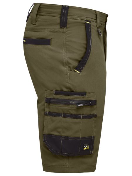 BSHC1332 - Bisley - Flx & Move™ 4-Way Stretch Zip Cargo Short