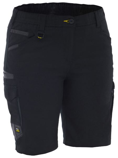 BSHL1338 - Bisley - Women's Flx & Move Elastic Waist Cargo Short