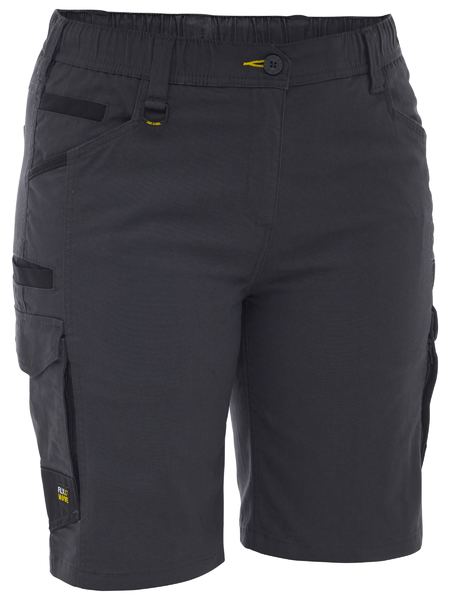BSHL1338 - Bisley - Women's Flx & Move Elastic Waist Cargo Short