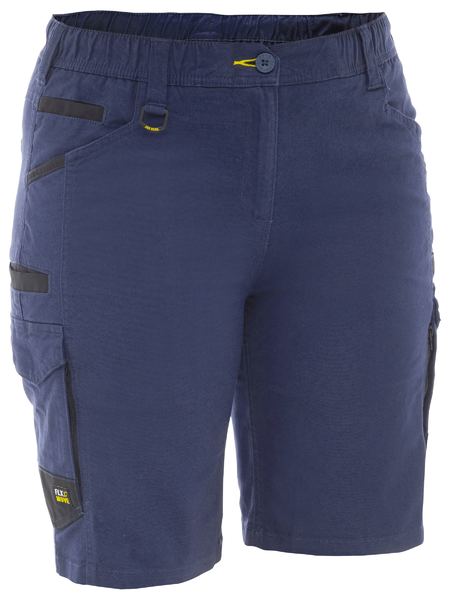 BSHL1338 - Bisley - Women's Flx & Move Elastic Waist Cargo Short