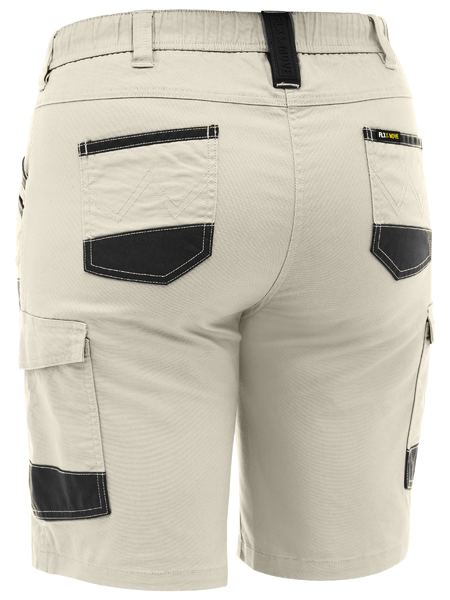 BSHL1338 - Bisley - Women's Flx & Move Elastic Waist Cargo Short