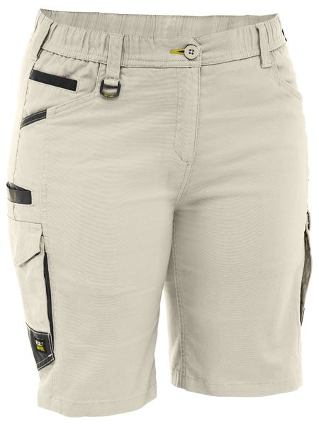 BSHL1338 - Bisley - Women's Flx & Move Elastic Waist Cargo Short