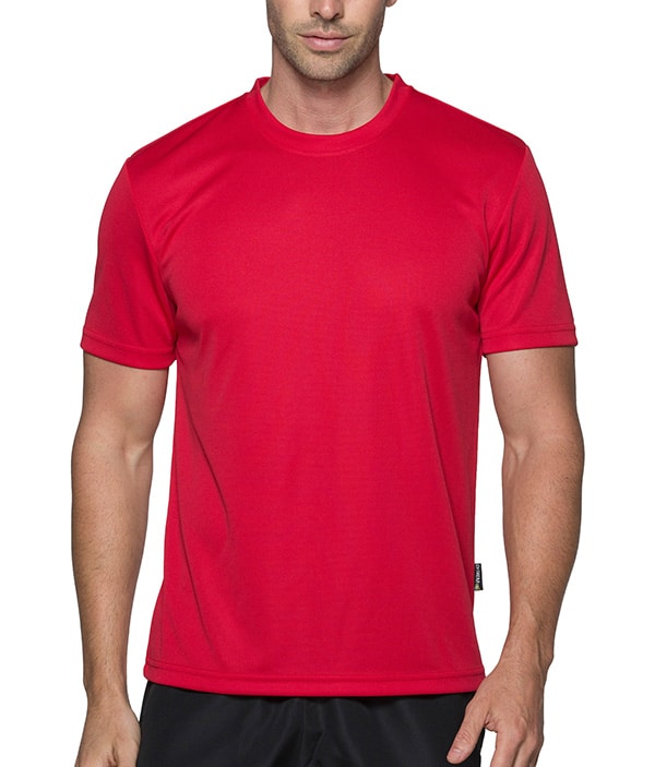 1207 - Aussie Pacific - Botany Polyester Tee - Red
