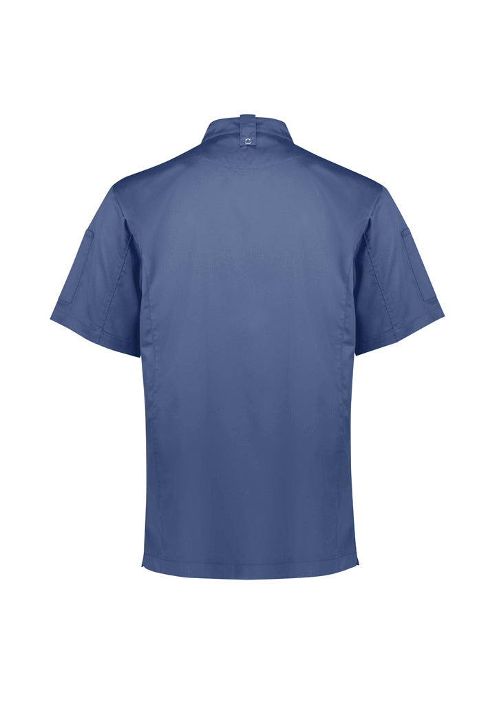 CH330MS - Biz Collection - Alfresco Mens Short Sleeve Chef Jacket - Clearance Colours