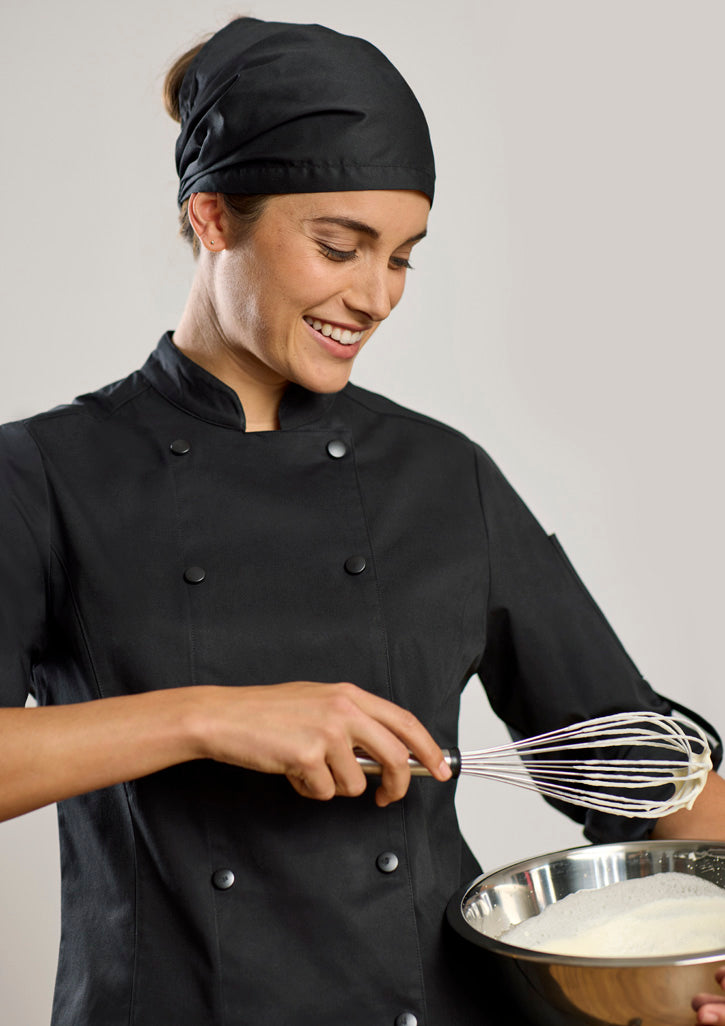 CH430LL - Biz Collection - Womens Gusto Long Sleeve Chef Jacket