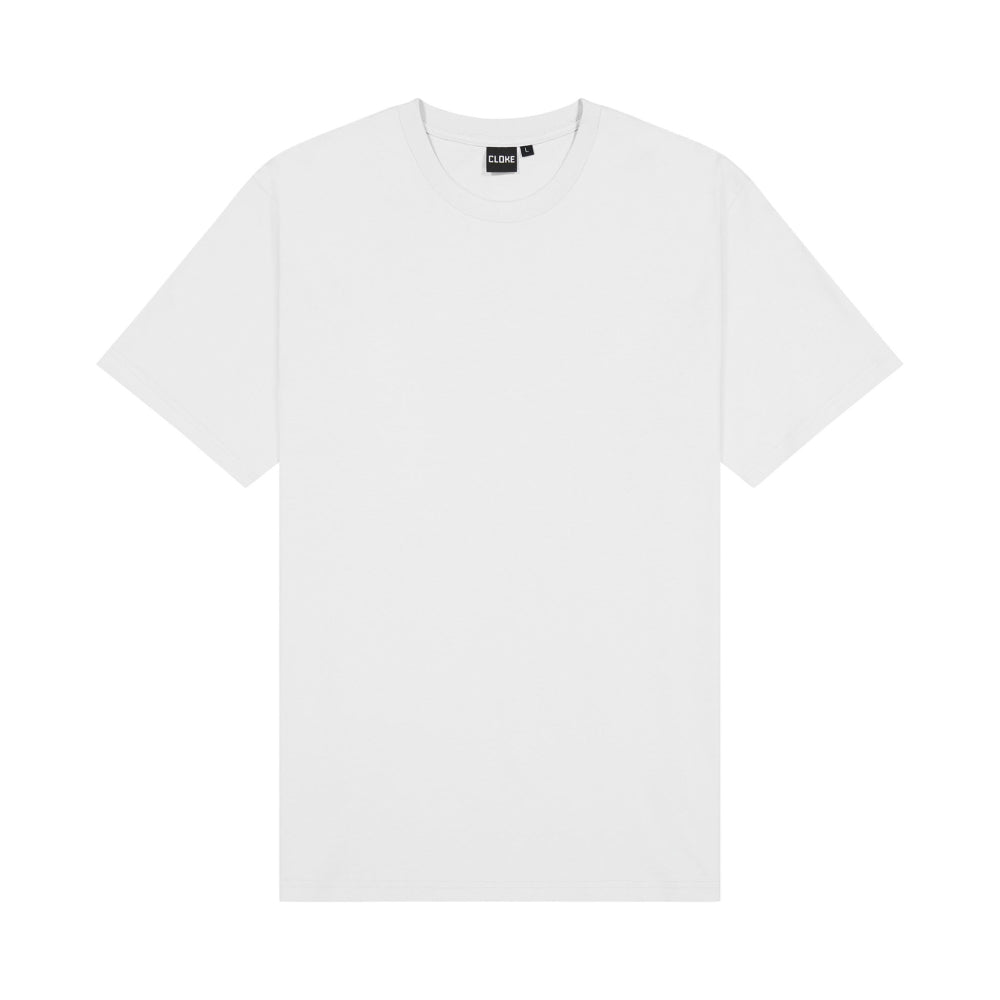 T401 - Cloke - Mens Edit Tee White