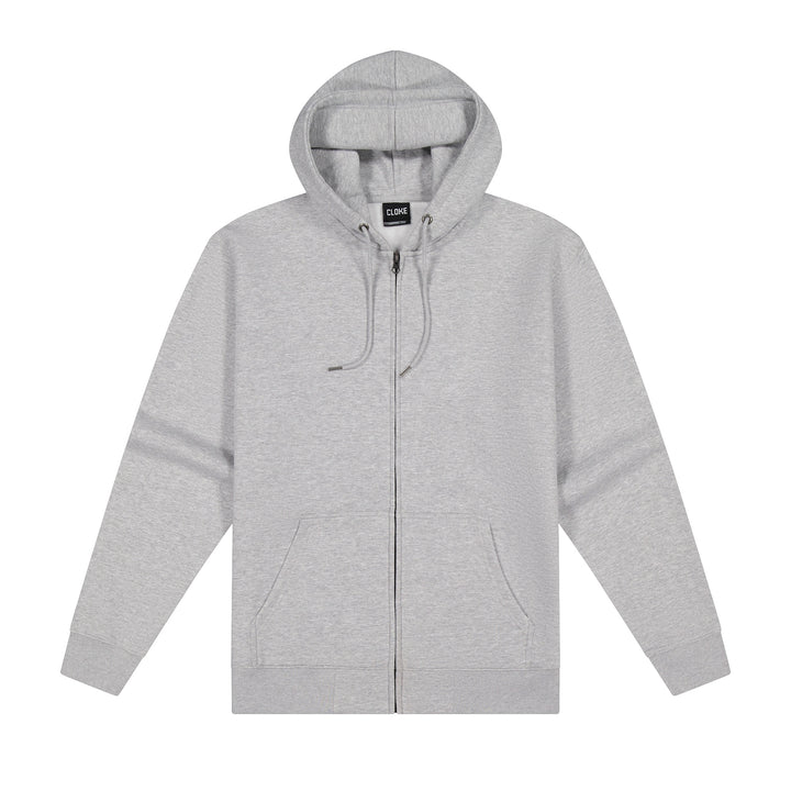 ZHM - Cloke - Campfire Zip Hoodie V2 Grey Marle 