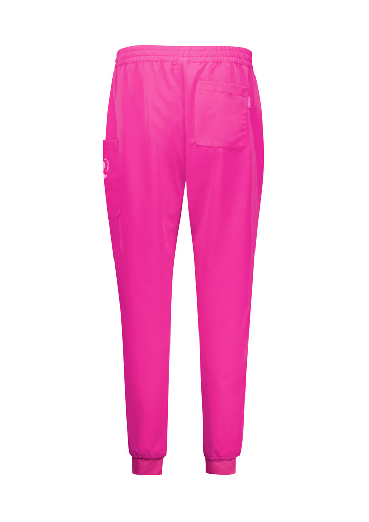 CSP241LL - Biz Care - Womens Pink Jogger Scrub Pant