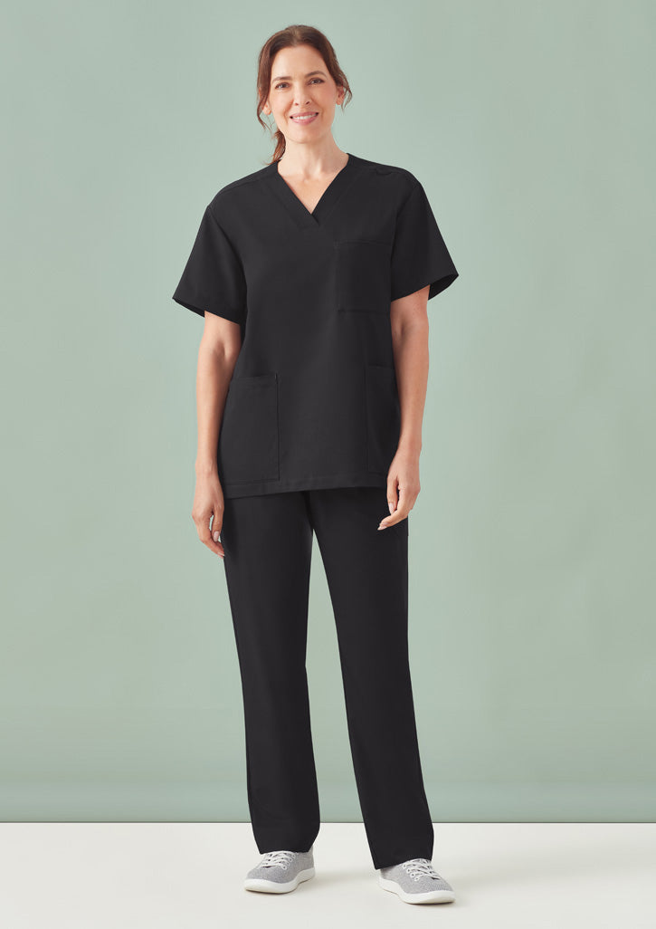 CU544US - Biz Care - Unisex Pulse V-Neck Scrub Top
