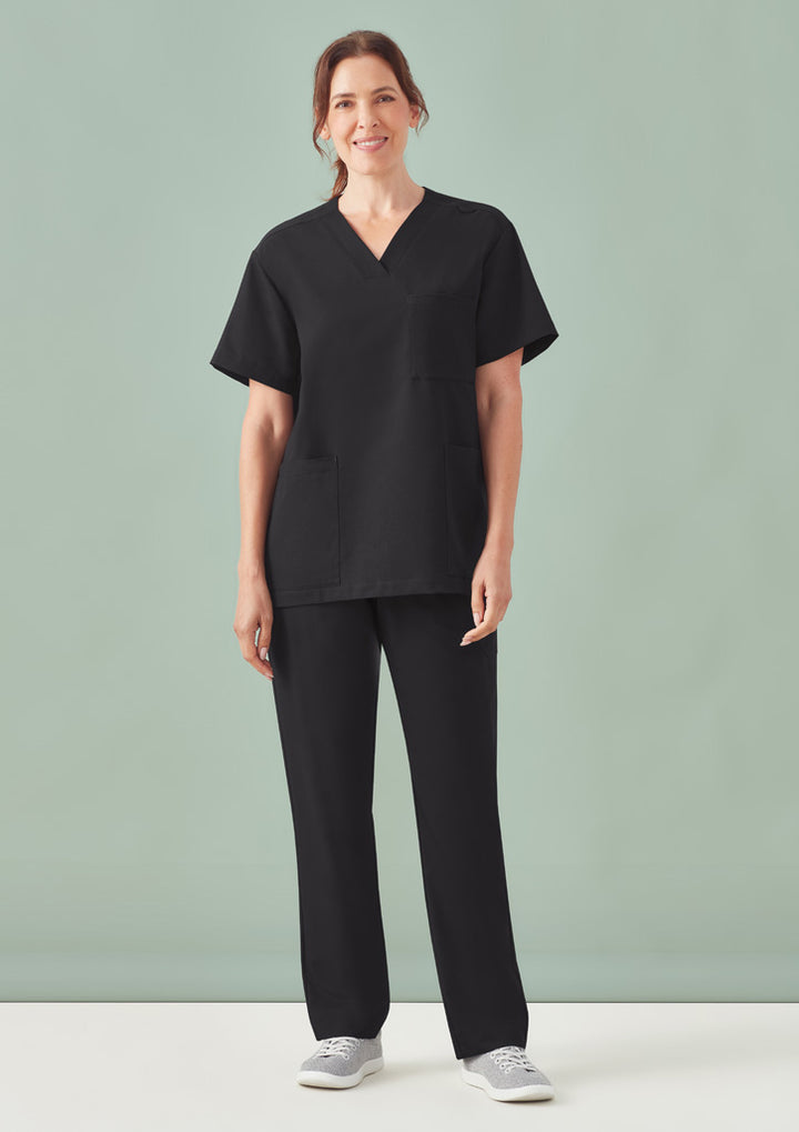 CU544US - Biz Care - Unisex Pulse V-Neck Scrub Top