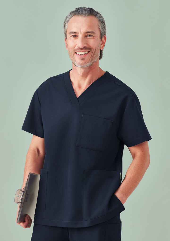 CU544US - Biz Care - Unisex Pulse V-Neck Scrub Top