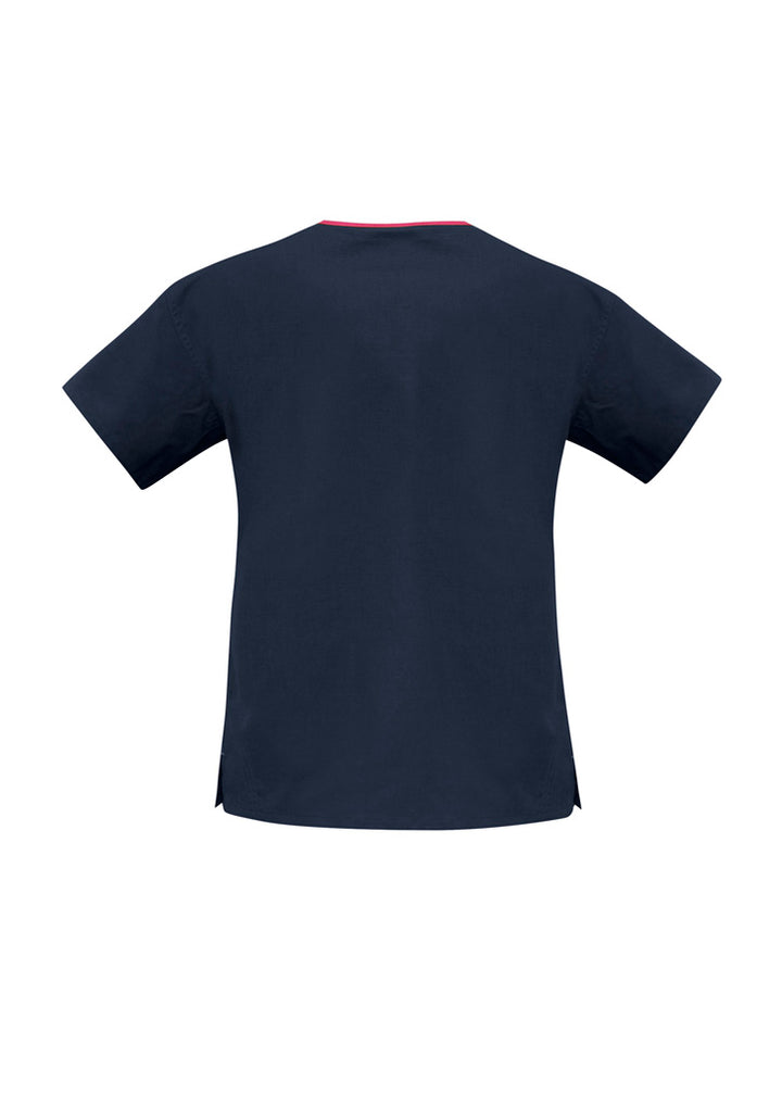 H10722 - Biz Collection - Womens Contrast Scrub Top