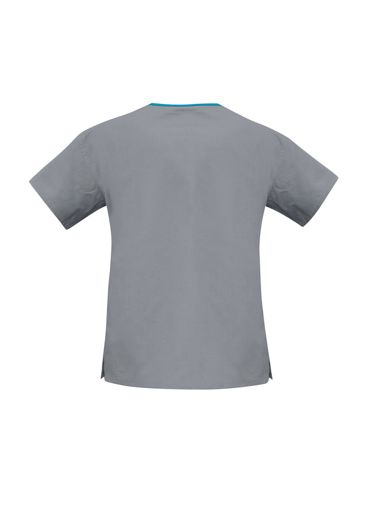 H10722 - Biz Collection - Womens Contrast Scrub Top