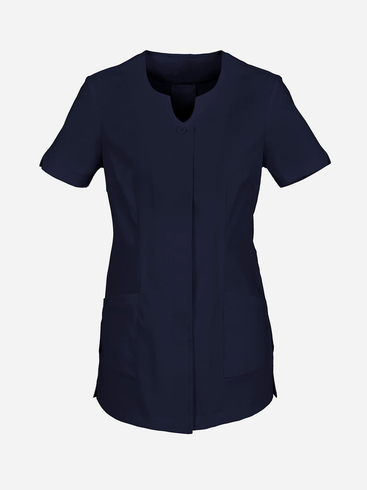 H133LS - Biz Collection - Eden Ladies Tunic Navy