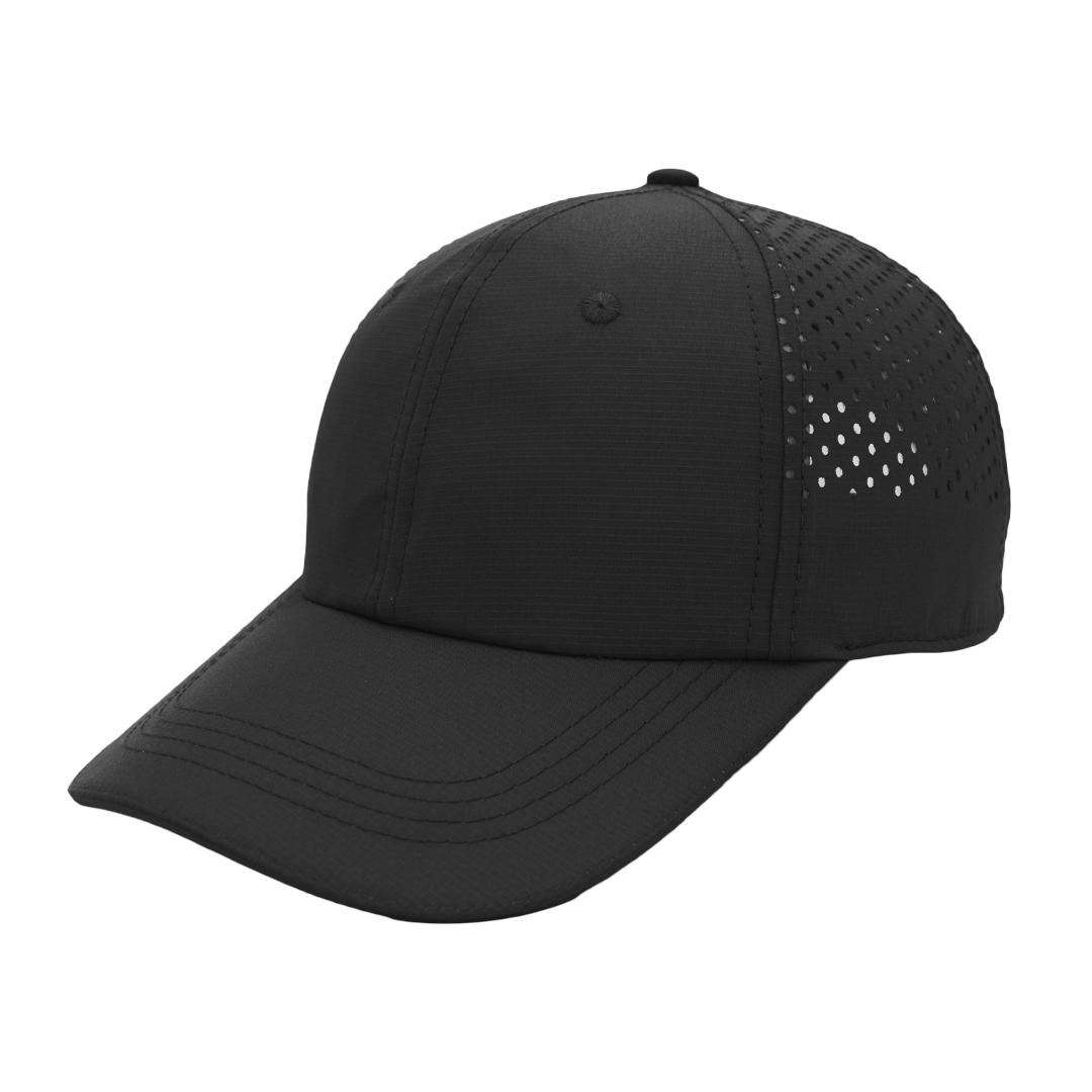 P17002 - HW24 - Laser Airtech Cap Black