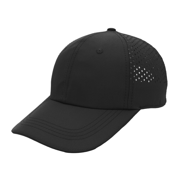 P17002 - HW24 - Laser Airtech Cap Black