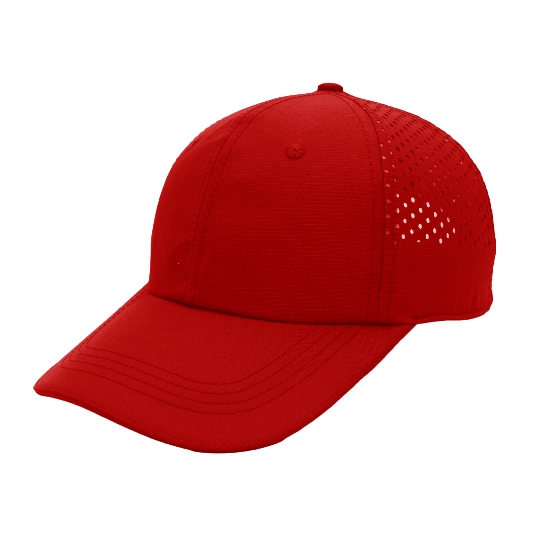 P17002 - HW24 - Laser Airtech Cap Red