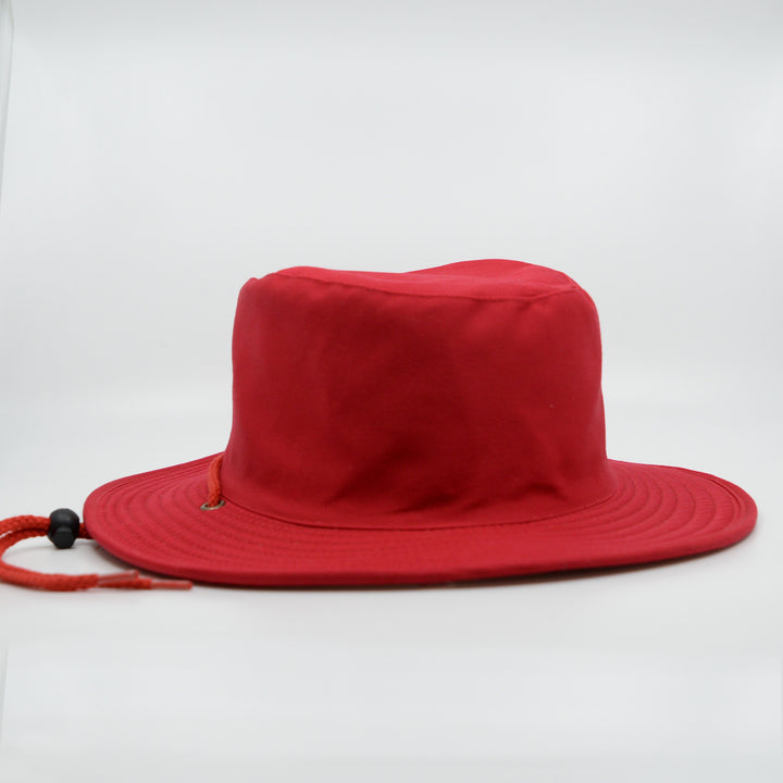 S6048 - Headwear24 -Safari Wide Brim Hat Red