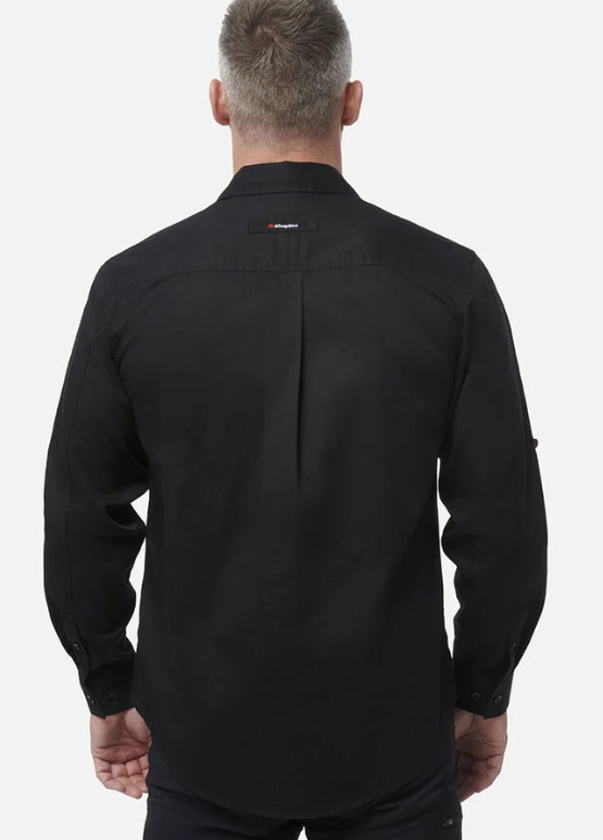 K14350 - King Gee - Tradies Lightweight Cotton Drill Long Sleeve Work Shirt