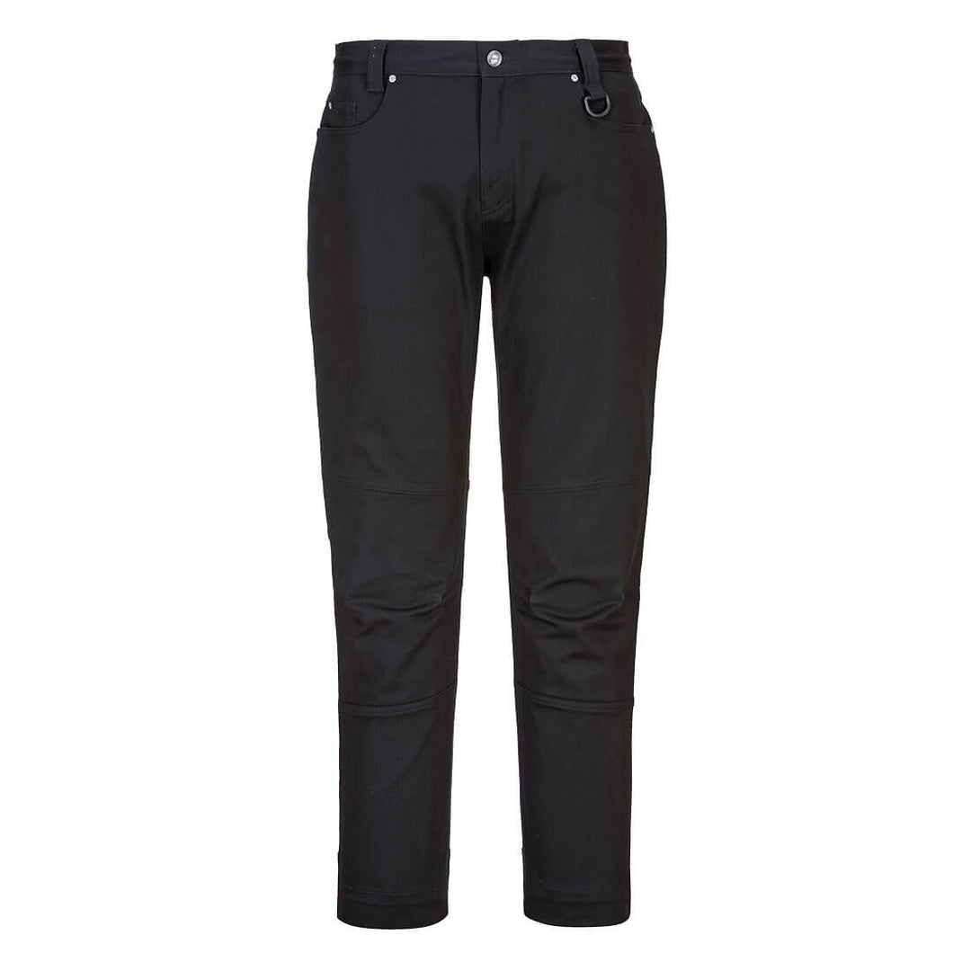 LP401 - Portwest - Women's Stretch Slim Fit Work Pants Black