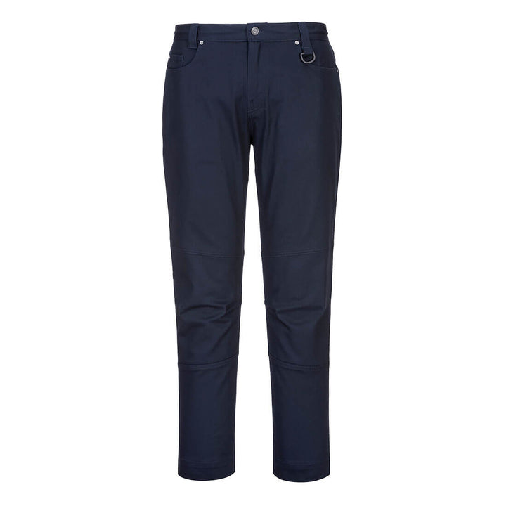 LP401 - Portwest - Women's Stretch Slim Fit Work Pants Navy