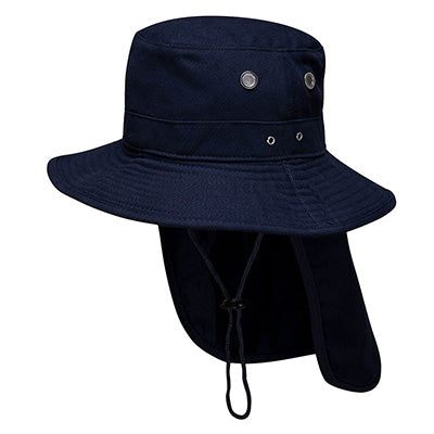 MC601 - Portwest - Wide Brim Hat (with tuck away Legionnaires flap)