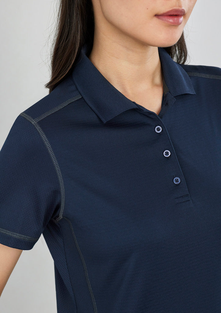 P419LS - Biz Collection - Womens Dart Short Sleeve Polo