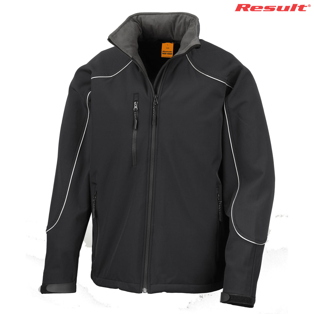 R118x - Result - Adult Ice Fell Hooded Softshell Jacket