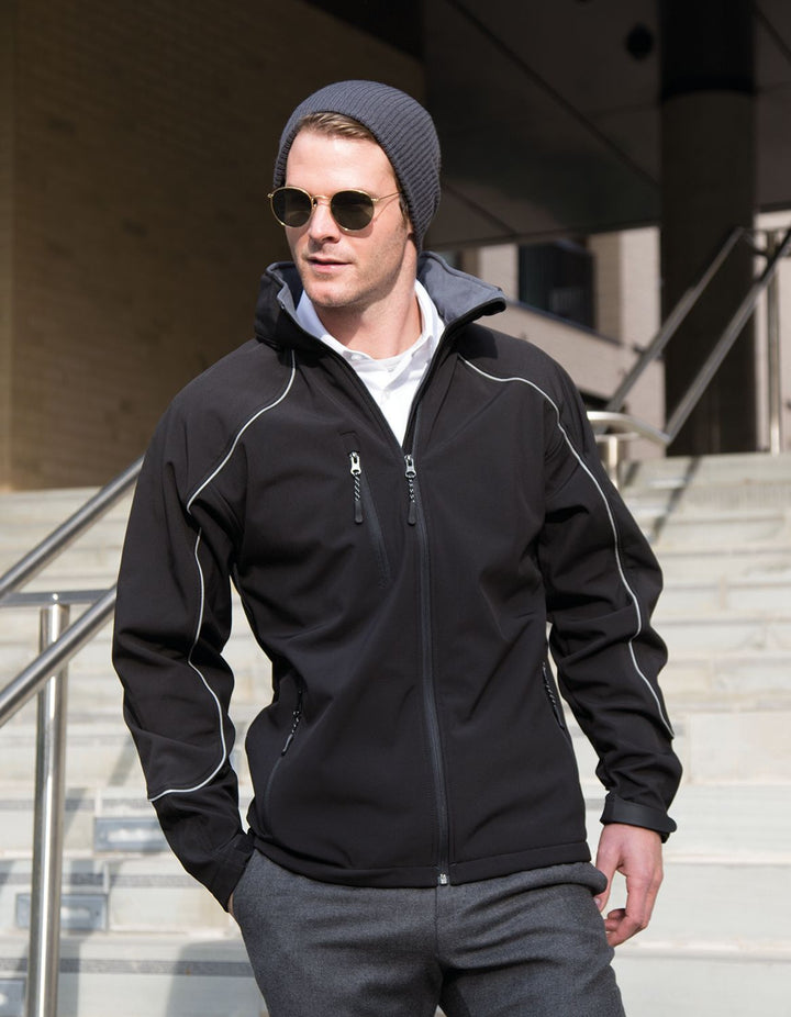 R118x - Result - Adult Ice Fell Hooded Softshell Jacket