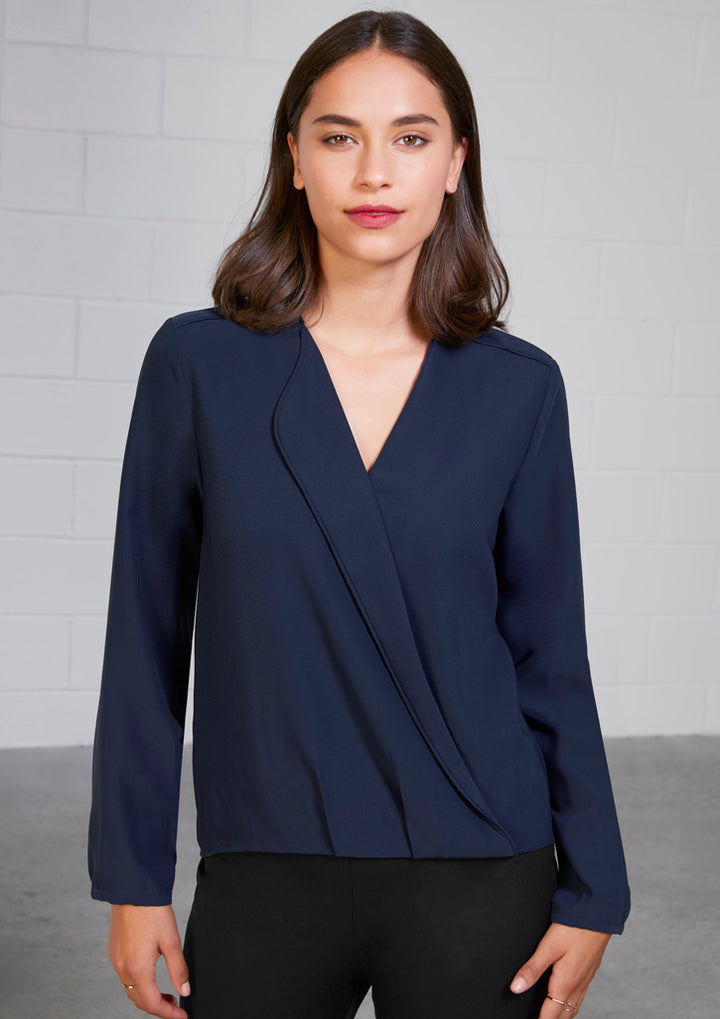 S014LL - Biz Collection - Womens Lily Hi-Lo Blouse