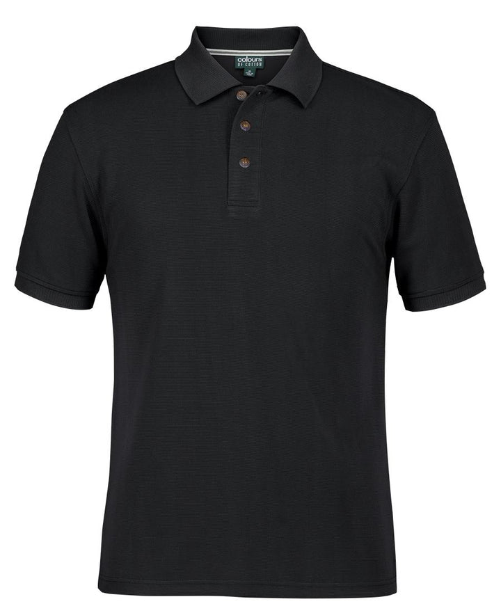 S2OP - Colours of Cotton - Ottoman Polo Black