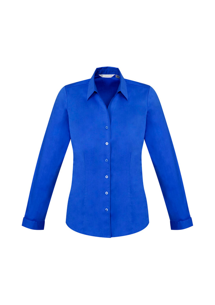 S770LL - Biz Collection - Womens Monaco Long Sleeve Shirt | Electric Blue