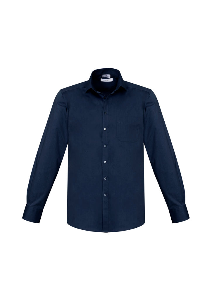 S770ML - Biz Collection - Mens Monaco Long Sleeve Shirt | Ink