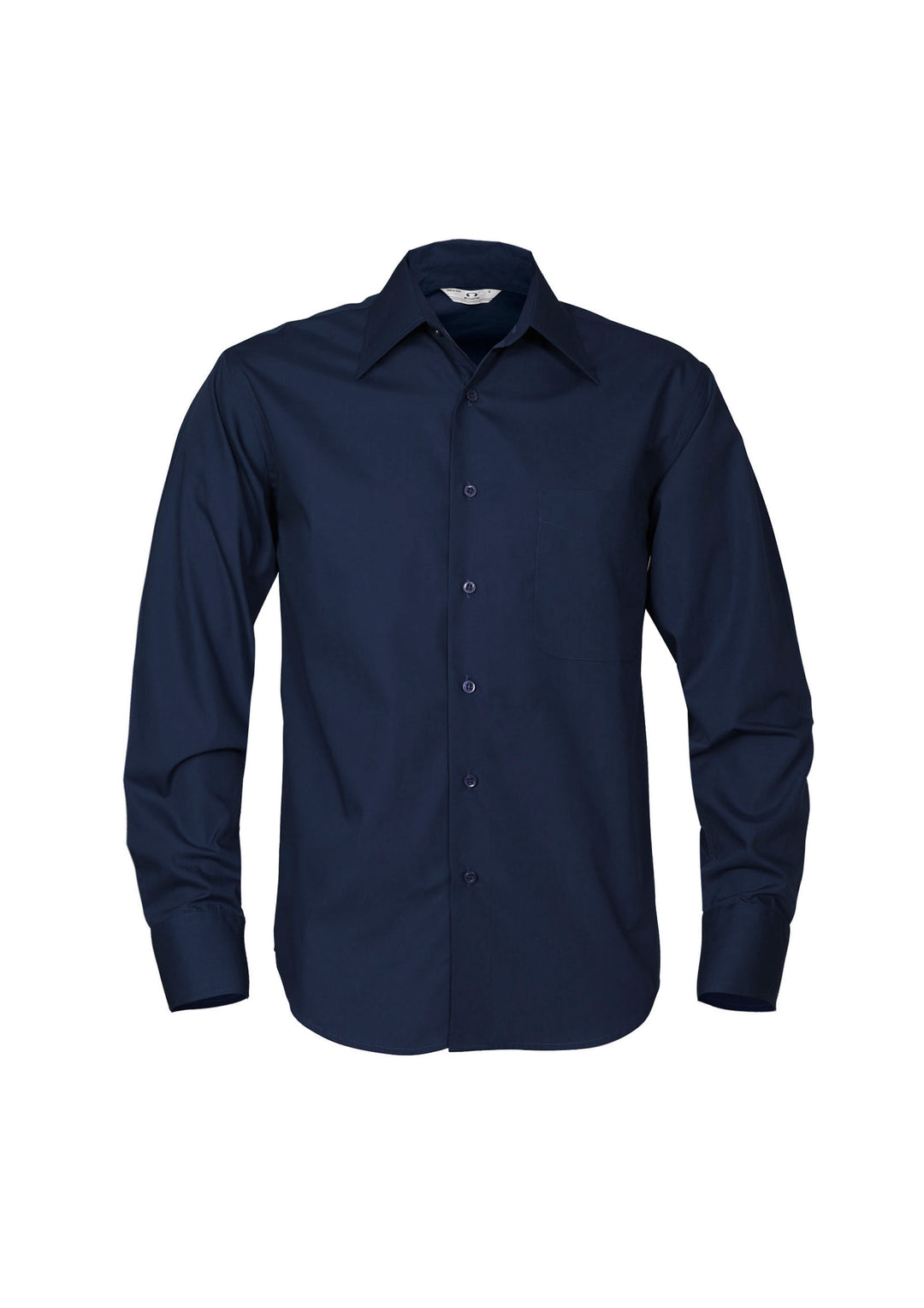 SH714 - Biz Collection - Mens Metro Long sleeve Shirt Navy
