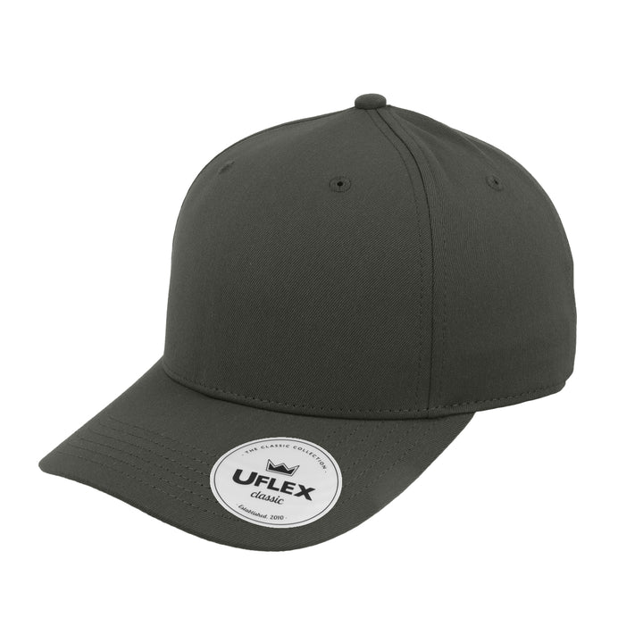 U24601 - UFlex - Classic 5 Panel Cap - Charcoal