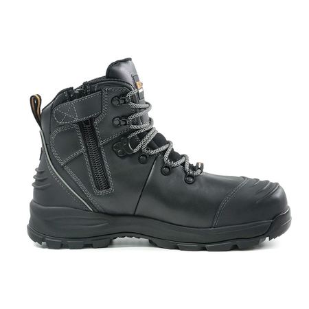 Bison - XTLZ - XT Zip Side Lace Up Safety Boot