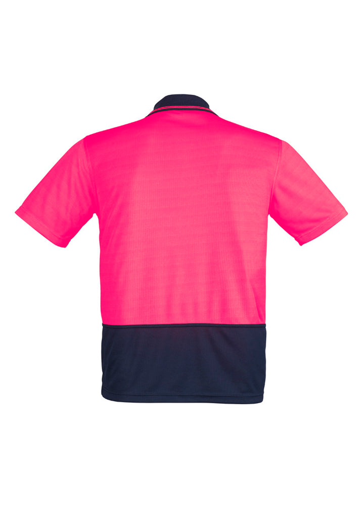 ZH231 - Syzmik - Unisex Hi Vis Basic Spliced Polo - Short Sleeve