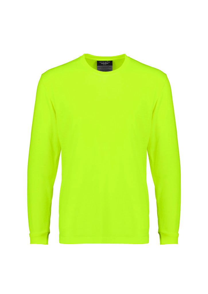 ZH390 - Syzmik - Mens Hi Vis Longsleeve Tee Yellow