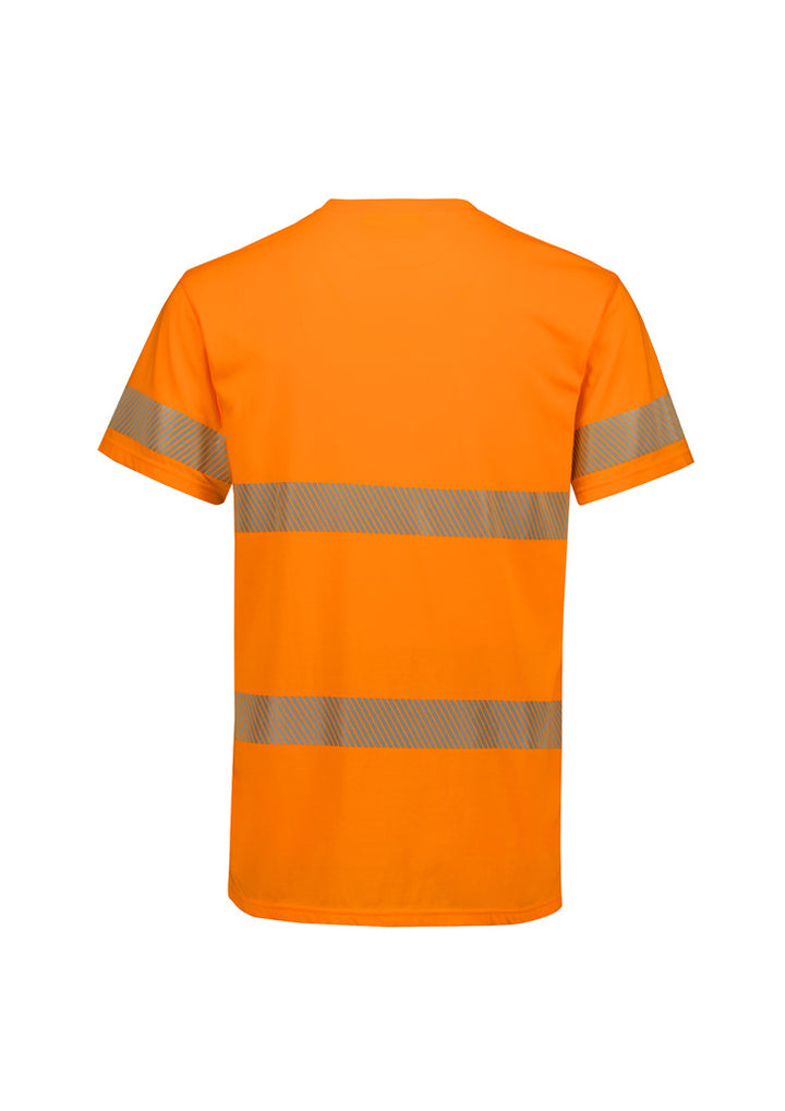 ZH510 - Syzmik - Mens Hi Vis Segmented Cotton T-Shirt