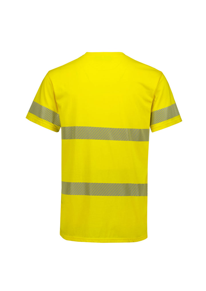 ZH510 - Syzmik - Mens Hi Vis Segmented Cotton T-Shirt