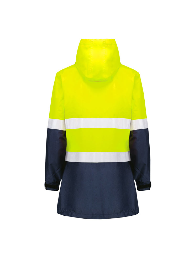 ZJ757- Syzmik - Womens Hi Vis Ultralite Waterproof Jacket