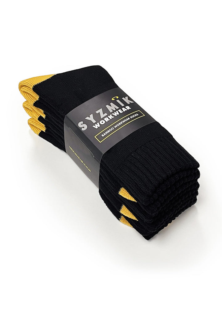 ZMSOCK3 - Syzmik - Bamboo Work Socks (3 Pack)