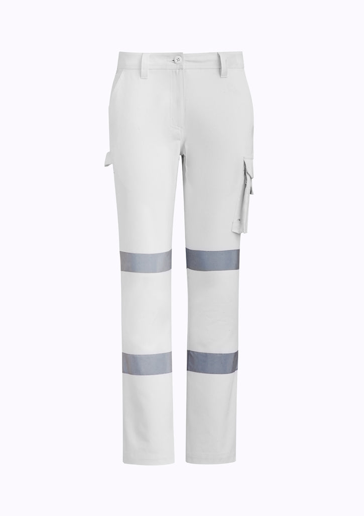 ZP720 - Syzmik - Women's Bio Motion Taped Pant | White