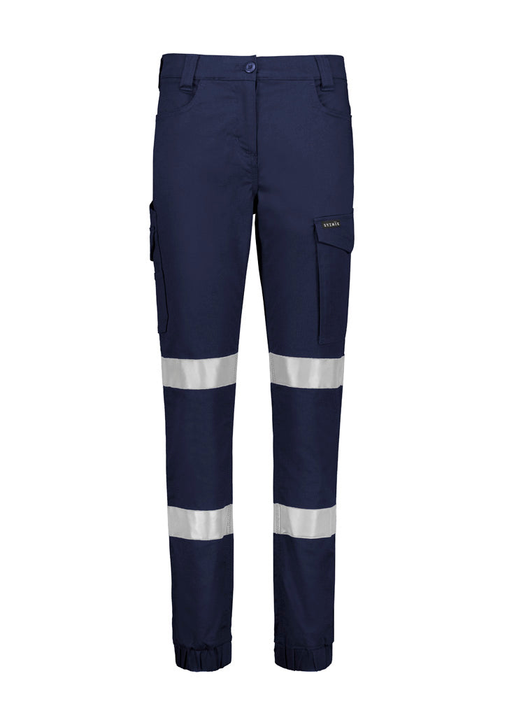 ZP735 - Syzmik - Womens Essential Stretch Taped Cuffed Cargo Pant - NEW