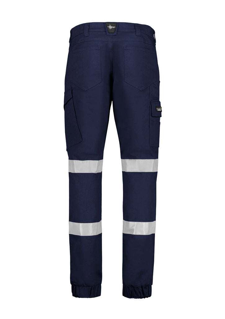 ZP935 - Syzmik - Mens Essential Stretch Taped Cuffed Cargo Pant - NEW