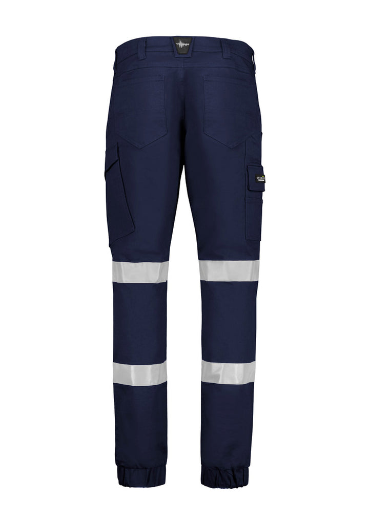ZP935 - Syzmik - Mens Essential Stretch Taped Cuffed Cargo Pant - NEW