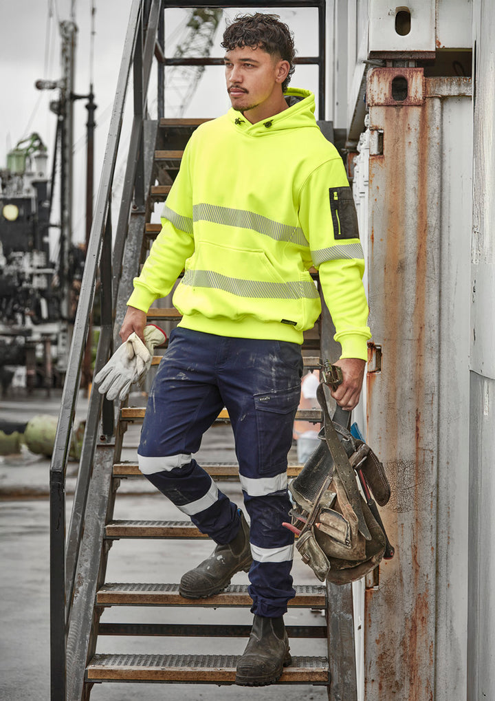 ZP935 - Syzmik - Mens Essential Stretch Taped Cuffed Cargo Pant 