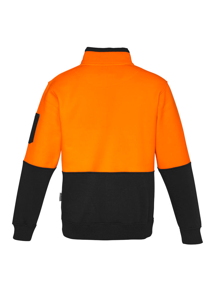 ZT476 - Syzmik - Hi-Vis Unisex Half-zip Sweatshirt (Warm Soft Polyester) 320g