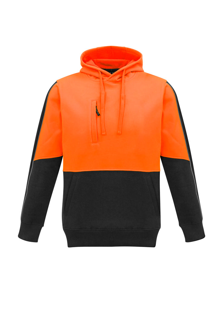 ZT484 - Syzmik - Unisex Hi Vis Pullover Hoodie | Orange/Black