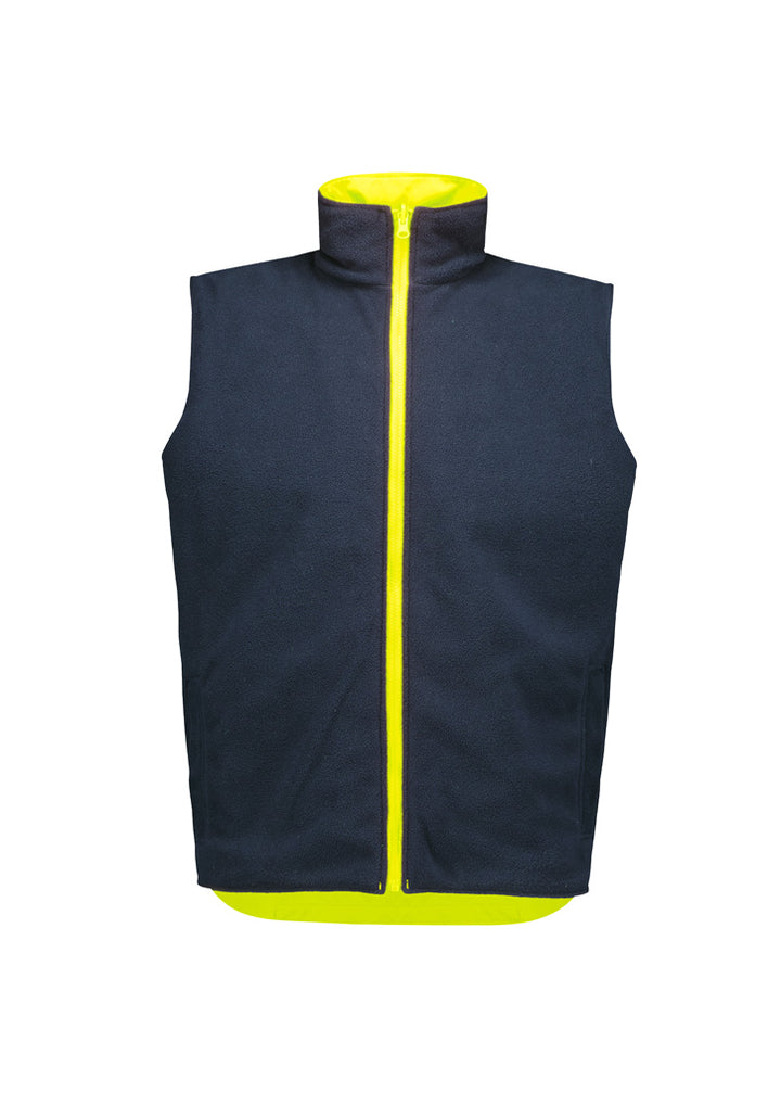 ZV228 - Syzmik - Unisex Hi Vis Waterproof Reversible Vest